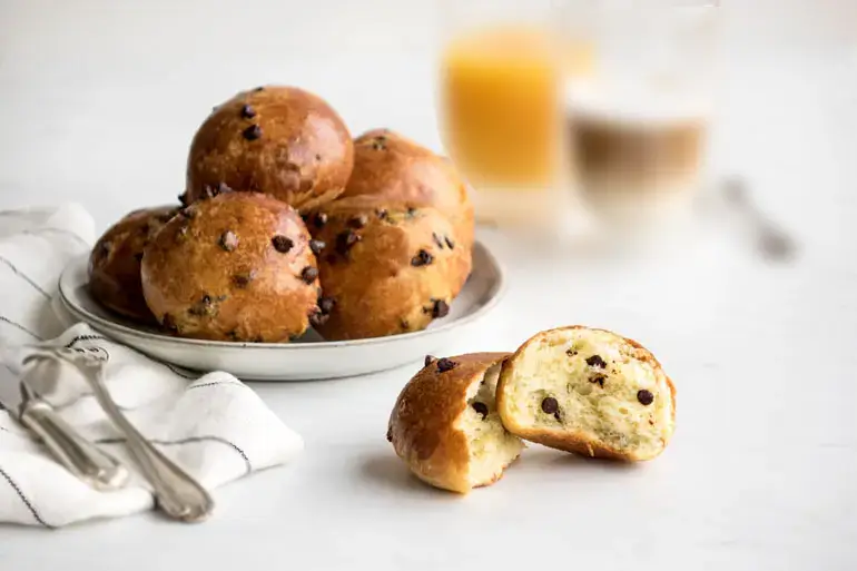 Briochette aux pépites de chocolat